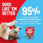 Milk-Bone Comfort Chews, Rawhide-Free Beef Treats