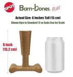 Durable Chicken Flavor T-Bone Dog Chew Toy