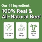 Real Meat Grain-Free Beef Jerky Dog Treats
