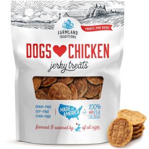 Chicken Jerky Dog Treats with 3 Ingredients