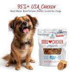 Chicken Jerky Dog Treats with 3 Ingredients