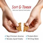 Chicken Jerky Dog Treats with 3 Ingredients