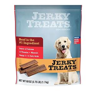 Tender Beef Jerky Strips Dog Treats, 60 oz