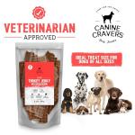 Turkey Jerky Dog Treats – Single Ingredient Snack