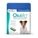 Oravet Dental Chews for Small Dogs, 30 Count