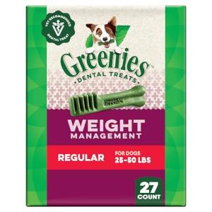 Greenies Weight Management Dental Dog Treats, Regular Size
