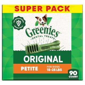 Greenies Natural Dental Dog Treats, Petite Pack