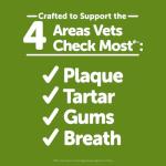 Whimzees Alligator Dental Chews for Dogs, Large