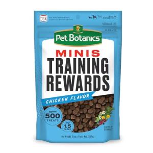 Pet Botanics Chicken Flavor Training Treats Pouch