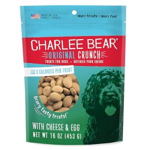 Charlee Bear Cheese and Egg Crunch Dog Treats