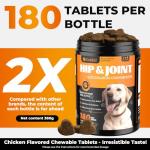 Zozdal Joint Health Chews for Dogs, 180 Count