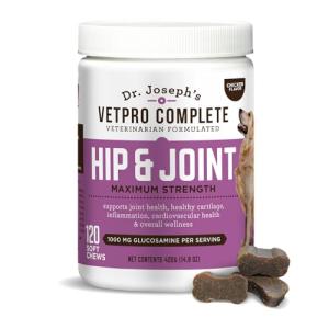 VetPro Dog Hip and Joint Chews, Chicken Flavor