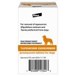 Elanco Tapeworm Dewormer Tablets for Dogs, 5 Count
