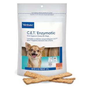 Virbac C.E.T. Beef Oral Hygiene Chews for Dogs