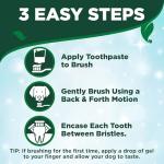 Vet's Best Dog Toothpaste and Toothbrush Kit
