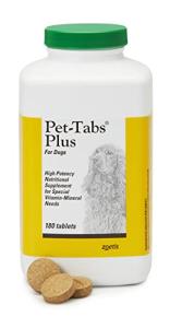 Pet-Tabs Plus Chewable Multivitamins for Dogs, 180 Count