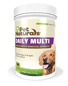 Pet Naturals Daily Dog Multivitamin Chews, Veggie Flavor