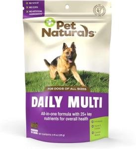 Pet Naturals Daily Dog Multivitamin Chews - 30ct