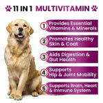 Chewable Dog Multivitamins with Glucosamine & Probiotics