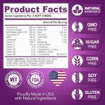 Chewable Dog Multivitamins with Glucosamine - 120 Chews