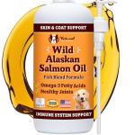 Wild Alaskan Salmon Oil for Dogs - Omega 3