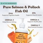 Wild Alaskan Salmon Oil for Dogs - Omega 3