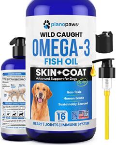 Omega 3 Fish Oil for Dogs - Coat & Joint Support