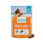 VetIQ Skin & Coat Chews for Dogs, 60 Count