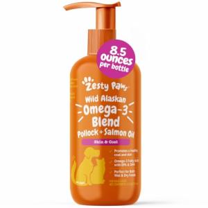 Zesty Paws Omega-3 Oil for Dogs and Cats