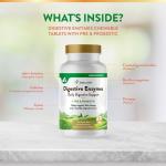 NaturVet Digestive Enzymes with Probiotics for Pets