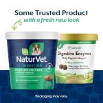 NaturVet Digestive Enzymes with Probiotics for Dogs