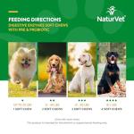 NaturVet Digestive Enzymes Soft Chews for Pets