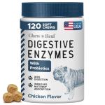 Dog Probiotics with Digestive Enzymes - 120 Chews