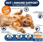 Probiotics Chews for Dog Digestive Health - 2 Pack