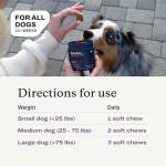 PetLab Co. Dog Probiotics for Gut Health, 30 Chews