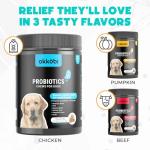 Dog Probiotic Chews for Digestive Health - 150 Count