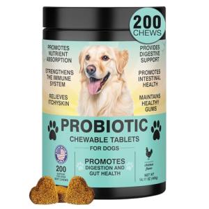 Dog Probiotics Chews for Gut Health and Immunity