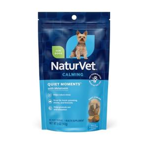 NaturVet Calming Soft Chews for Dogs, 65 Count