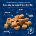 NaturVet Calming Soft Chews for Dogs, 65 Count