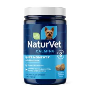 NaturVet Calming Soft Chews for Dogs, 70 Count