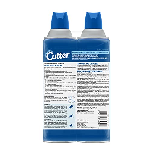 Cutter Backyard Bug Control Outdoor Fogger (2 Pack)