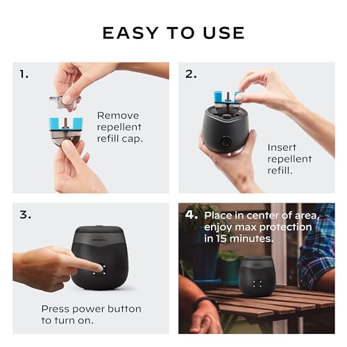 Thermacell Patio Shield E90 Mosquito Repeller, 20' Protection