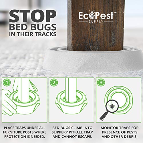 8 Pack Bed Bug Blocker Interceptor Traps