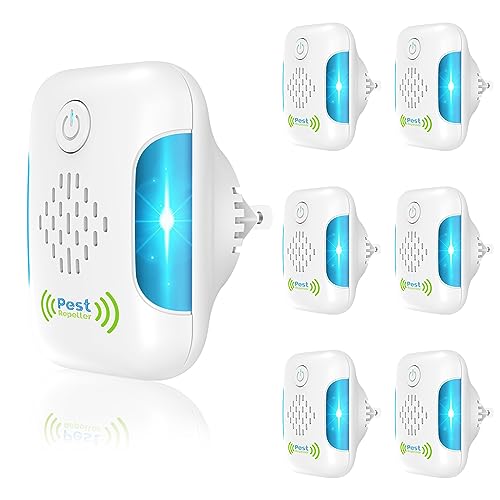 Indoor Ultrasonic Pest Repeller, Rodent & Insect Defense