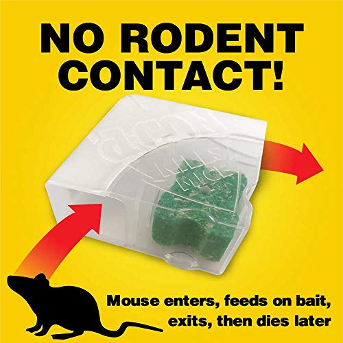 3-Pack d-Con Disposable Mouse Bait Stations, 0.5 Oz