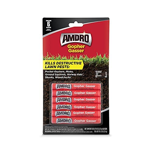 Amdro Gopher and Mole Rodent Killer Gassers