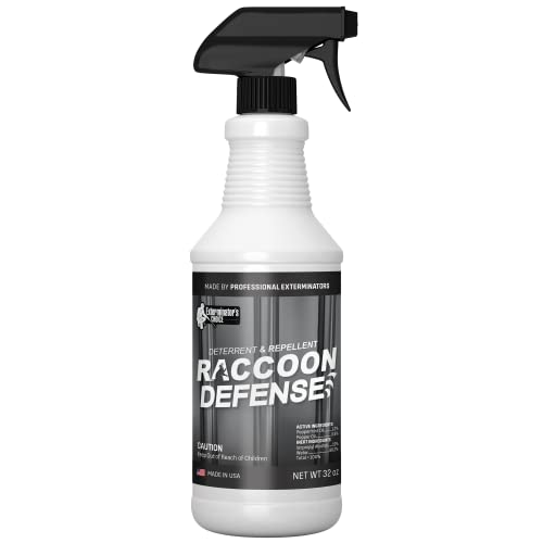 Raccoon Defense Spray - Natural & Non-Toxic Repellent