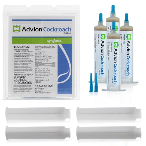 Advion Cockroach Gel Bait - Indoor/Outdoor Pest Control