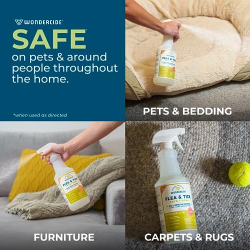 Natural Flea, Tick & Mosquito Spray for Pets