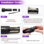 Vansky UV Flashlight: Detect Pet Urine & More